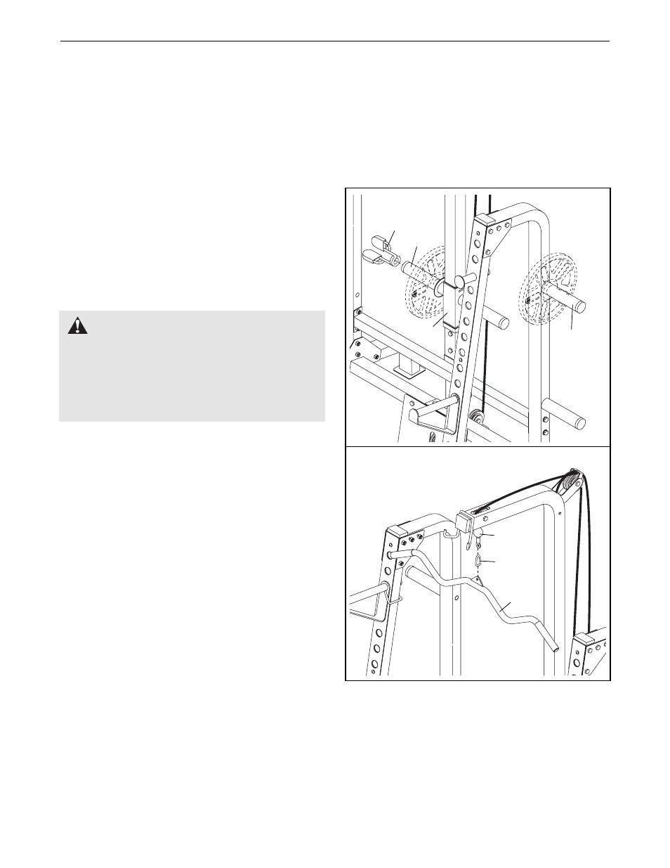 Adjustments, Warning | NordicTrack NTB58030 User Manual | Page 11 / 19