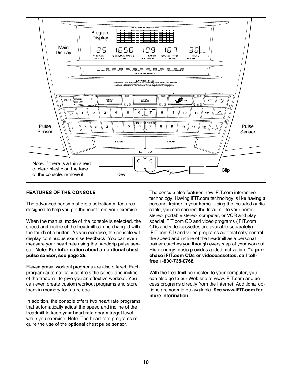 NordicTrack 5500 R NTL19940 User Manual | Page 10 / 38