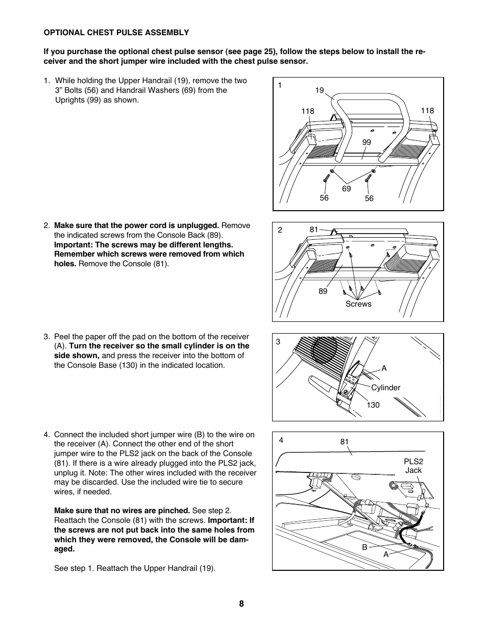 NordicTrack 5500 R NTL19940 User Manual | Page 8 / 38
