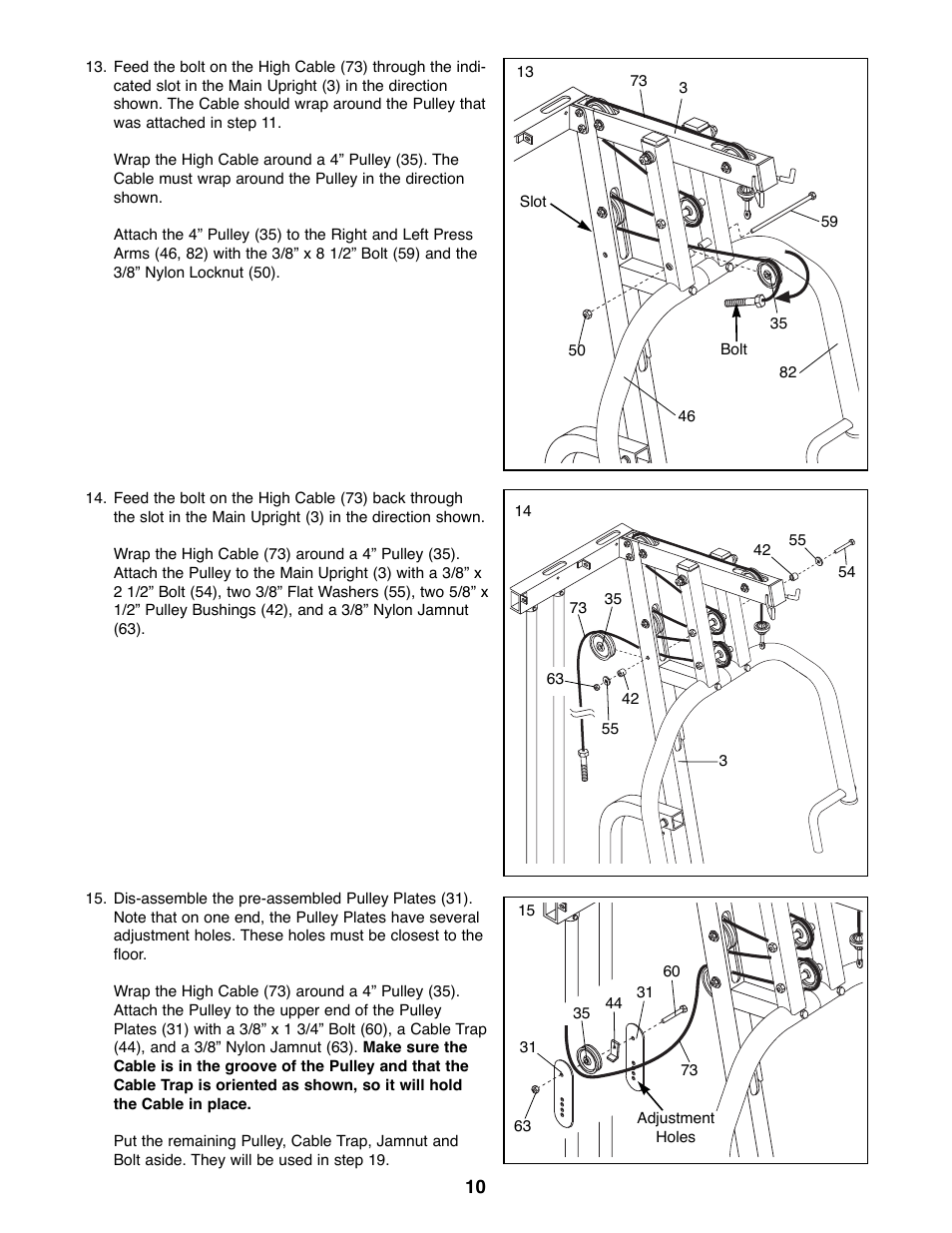 NordicTrack NTSY06990 User Manual | Page 10 / 25