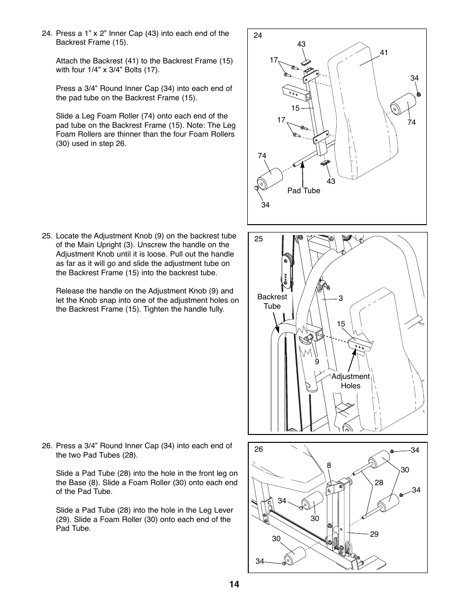 NordicTrack NTSY06990 User Manual | Page 14 / 25