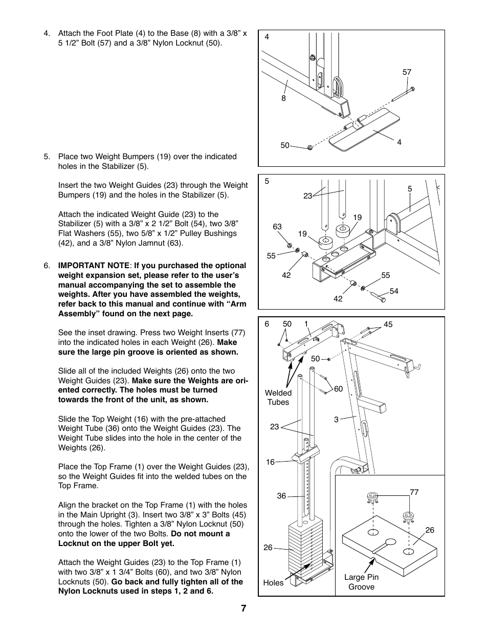 NordicTrack NTSY06990 User Manual | Page 7 / 25