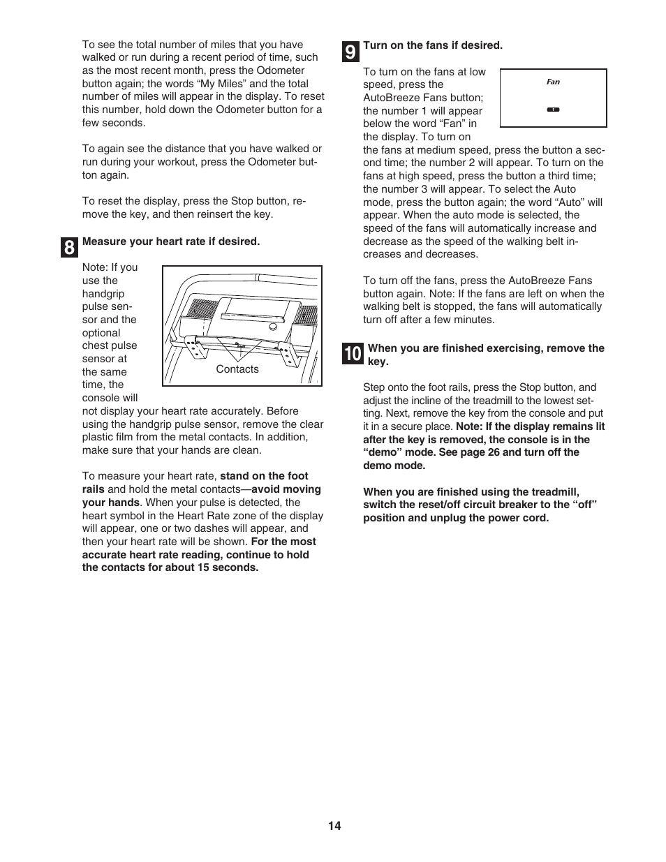 NordicTrack E3000 NTL17950 User Manual | Page 14 / 34