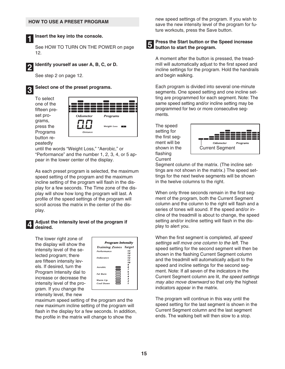 NordicTrack E3000 NTL17950 User Manual | Page 15 / 34