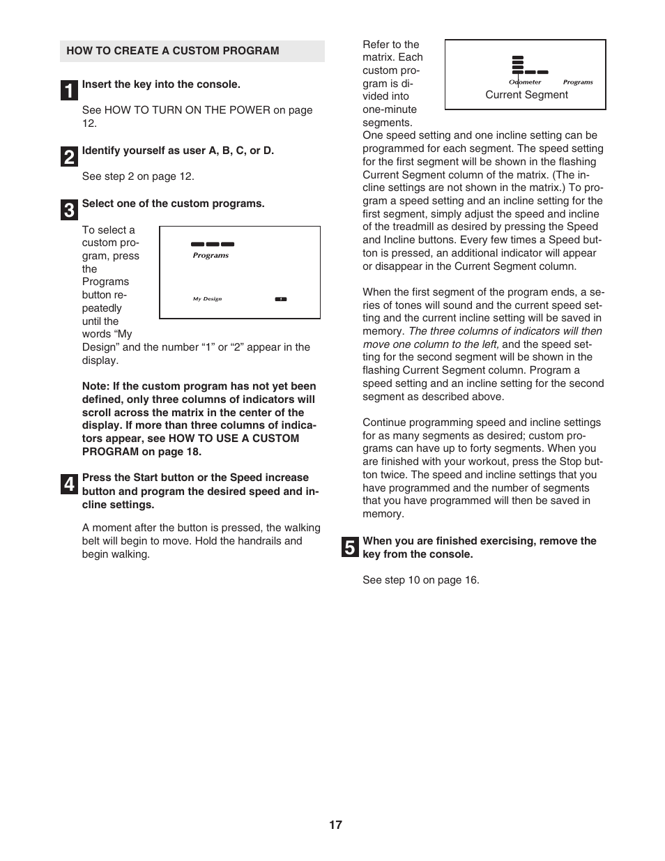 NordicTrack E3000 NTL17950 User Manual | Page 17 / 34