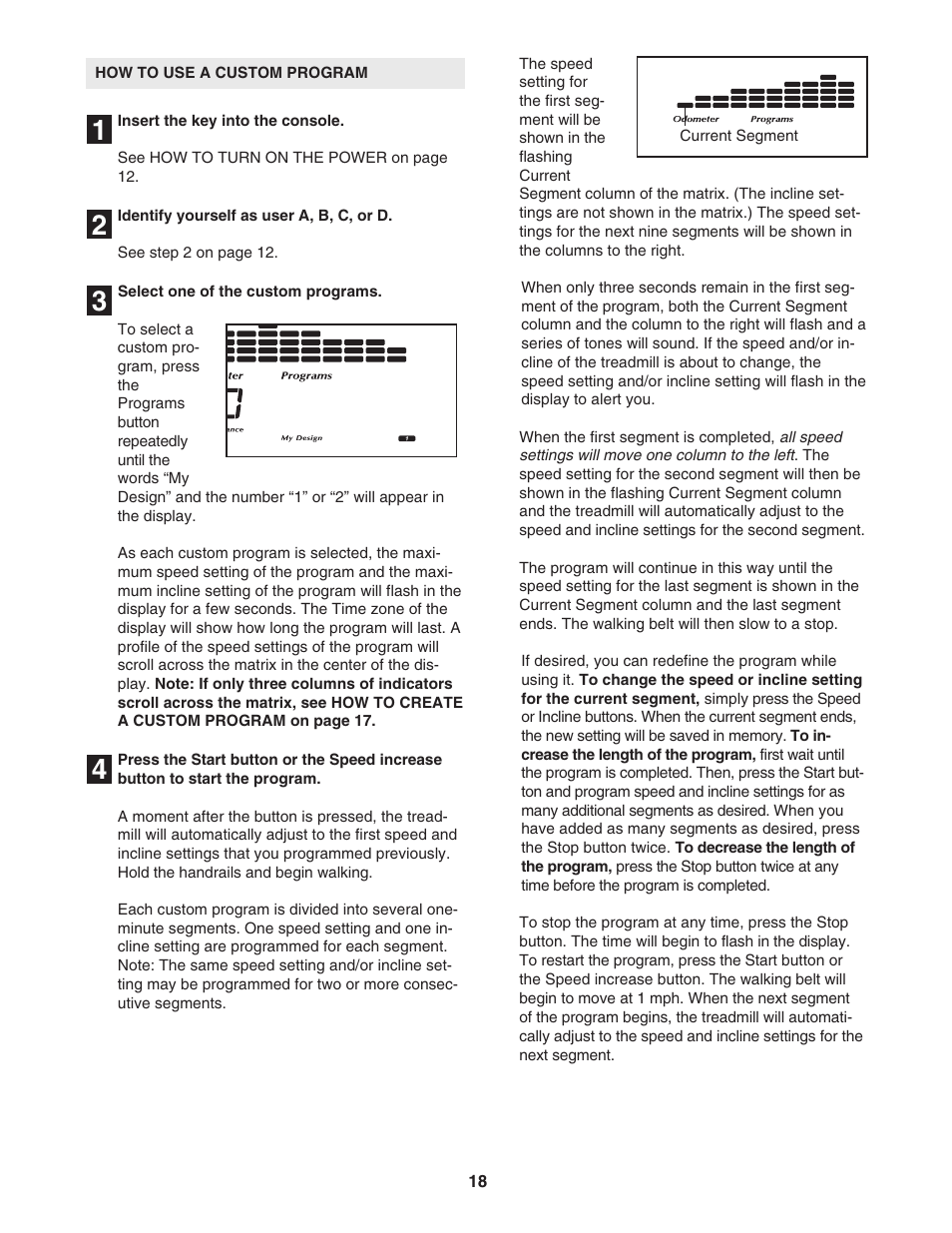 NordicTrack E3000 NTL17950 User Manual | Page 18 / 34