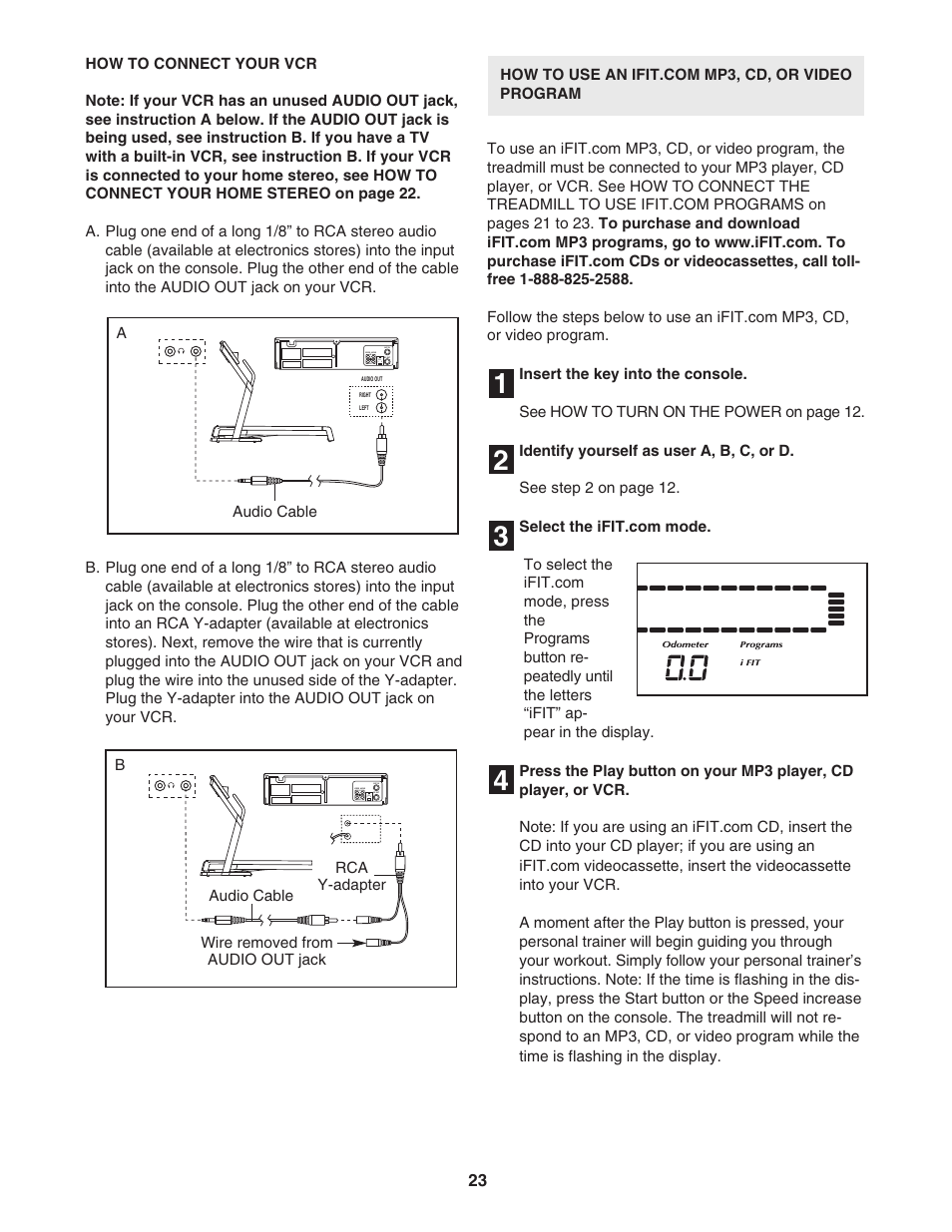 NordicTrack E3000 NTL17950 User Manual | Page 23 / 34