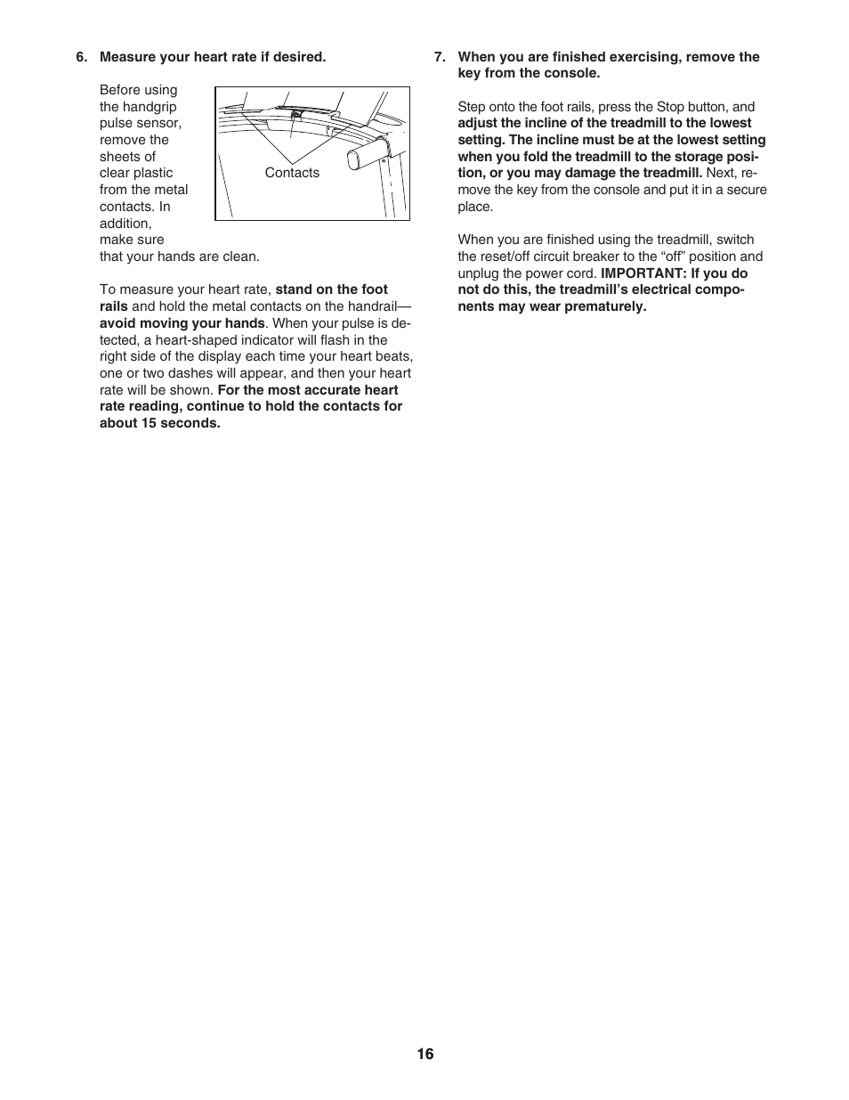 NordicTrack A2350 NTL07007.1 User Manual | Page 16 / 36