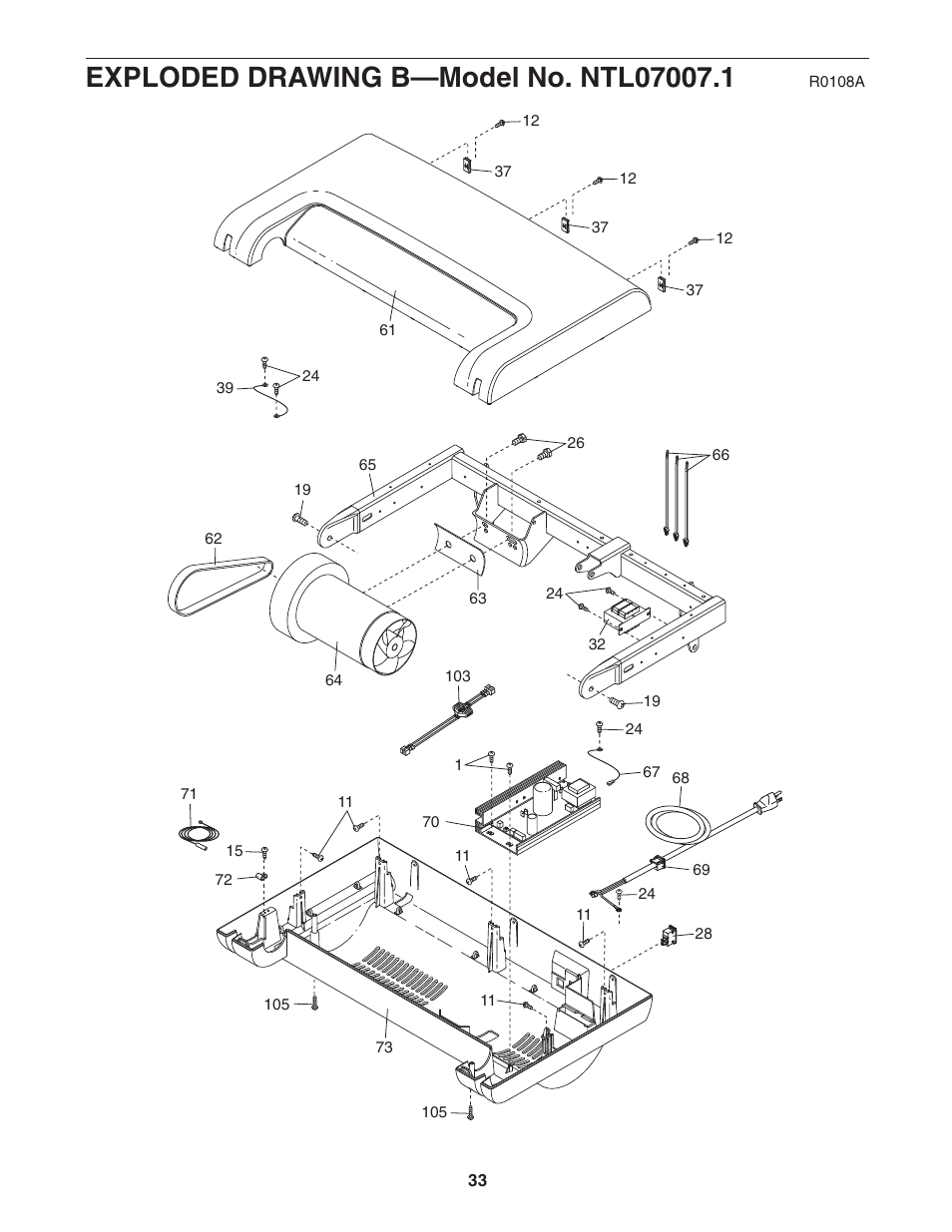 NordicTrack A2350 NTL07007.1 User Manual | Page 33 / 36