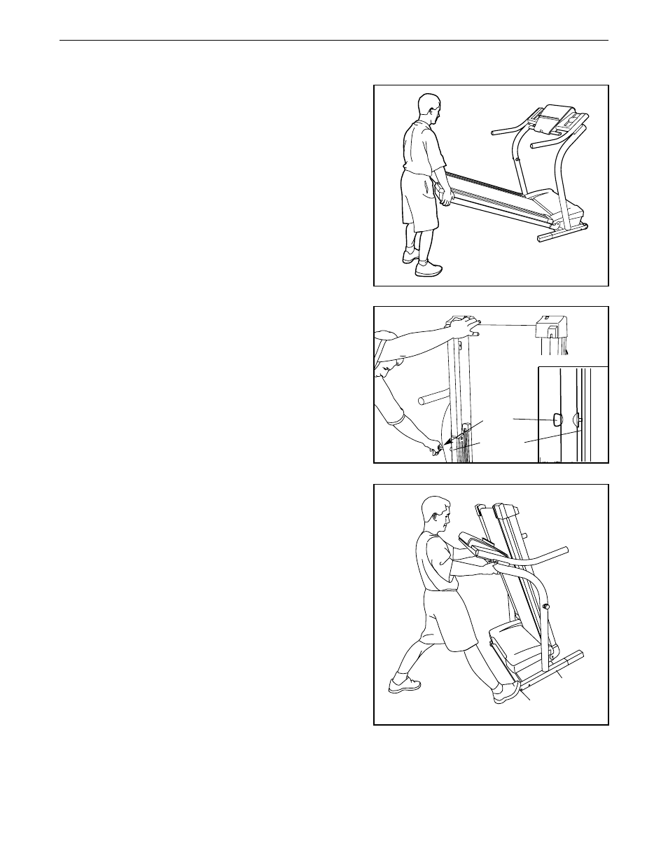 How to fold and move the treadmill | NordicTrack NTL11920 User Manual | Page 24 / 34