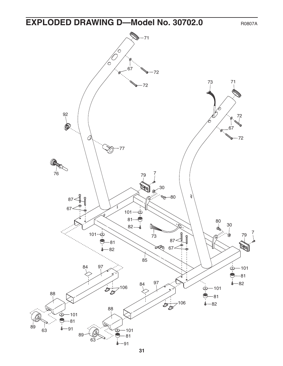 NordicTrack 30702.0 User Manual | Page 31 / 32