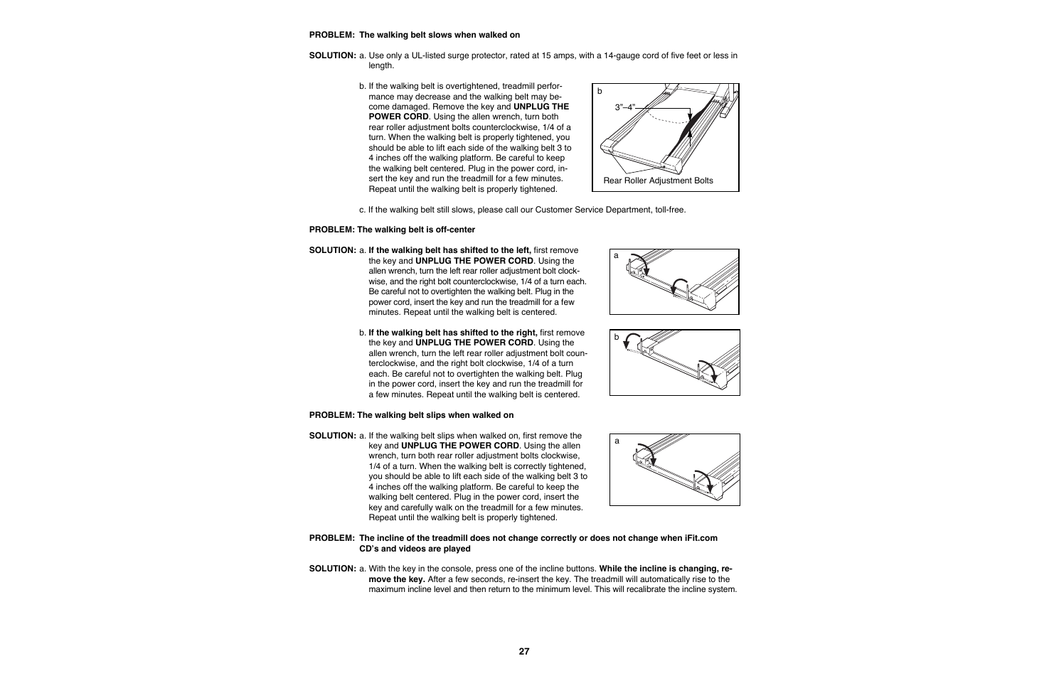 NordicTrack NTTL11990 User Manual | Page 27 / 34