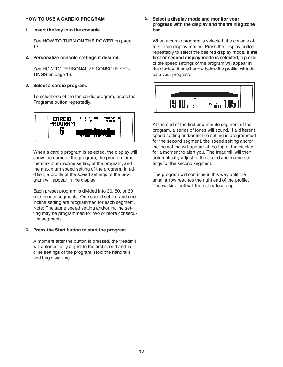 NordicTrack C2400 30703.0 User Manual | Page 17 / 36