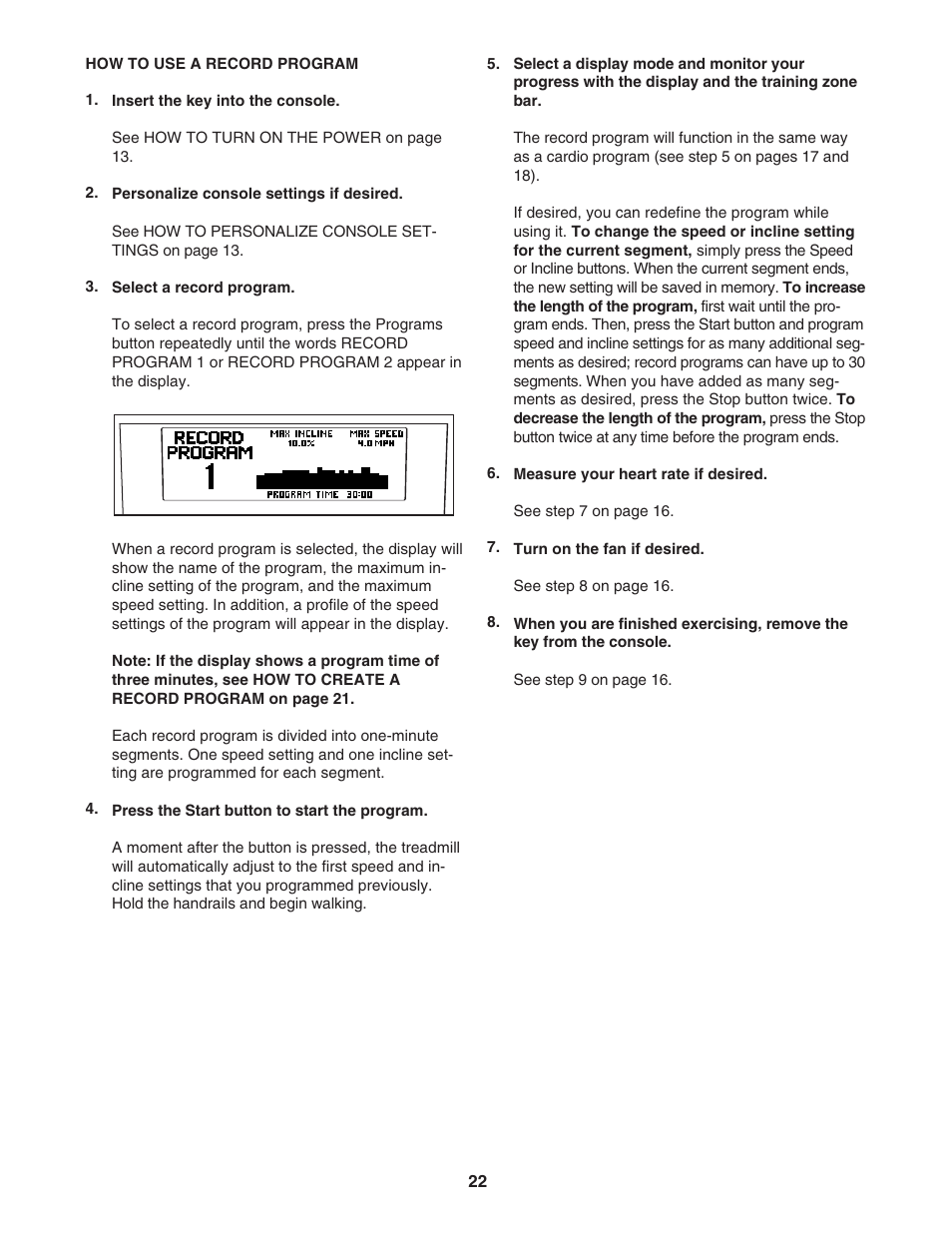 NordicTrack C2400 30703.0 User Manual | Page 22 / 36