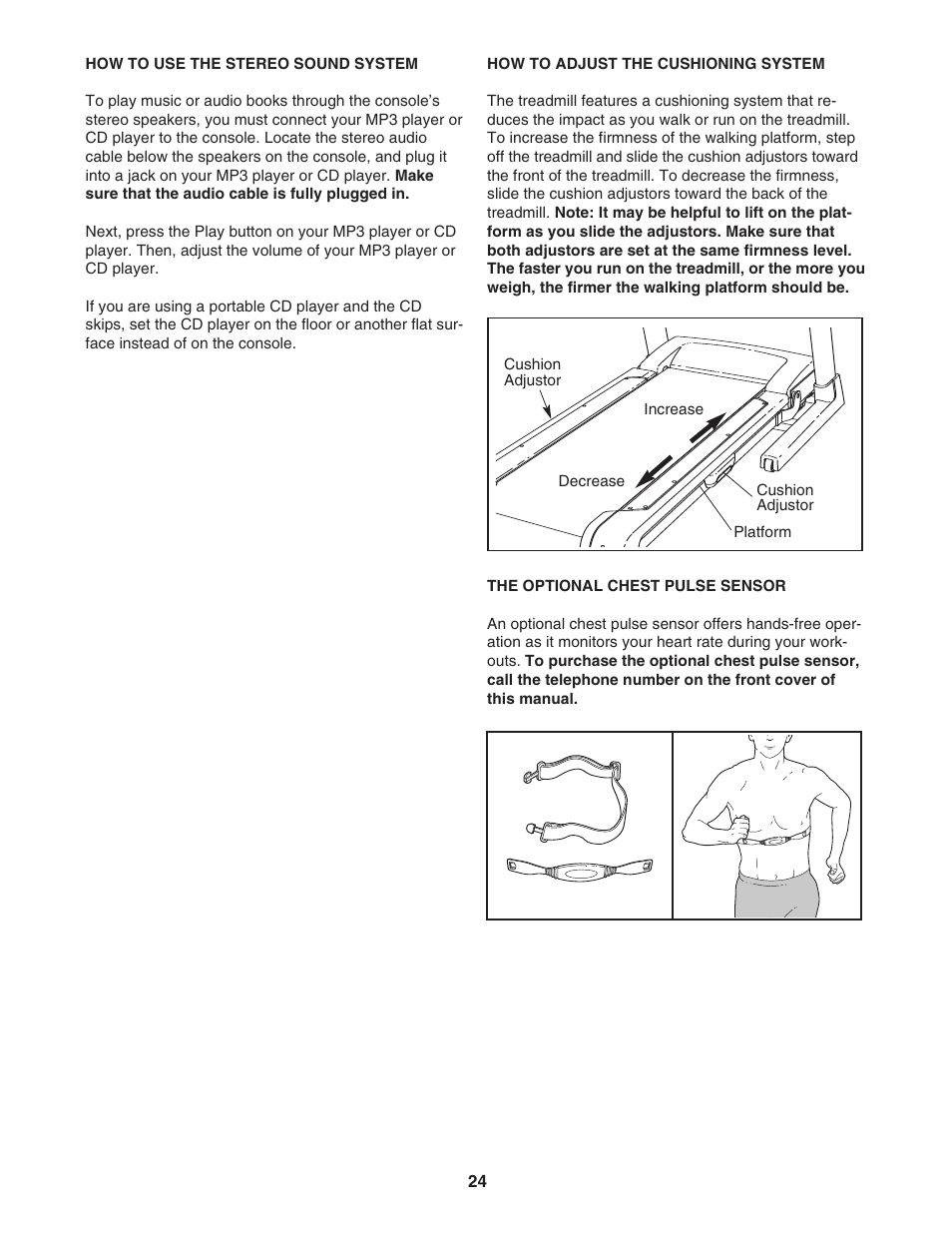 NordicTrack C2400 30703.0 User Manual | Page 24 / 36