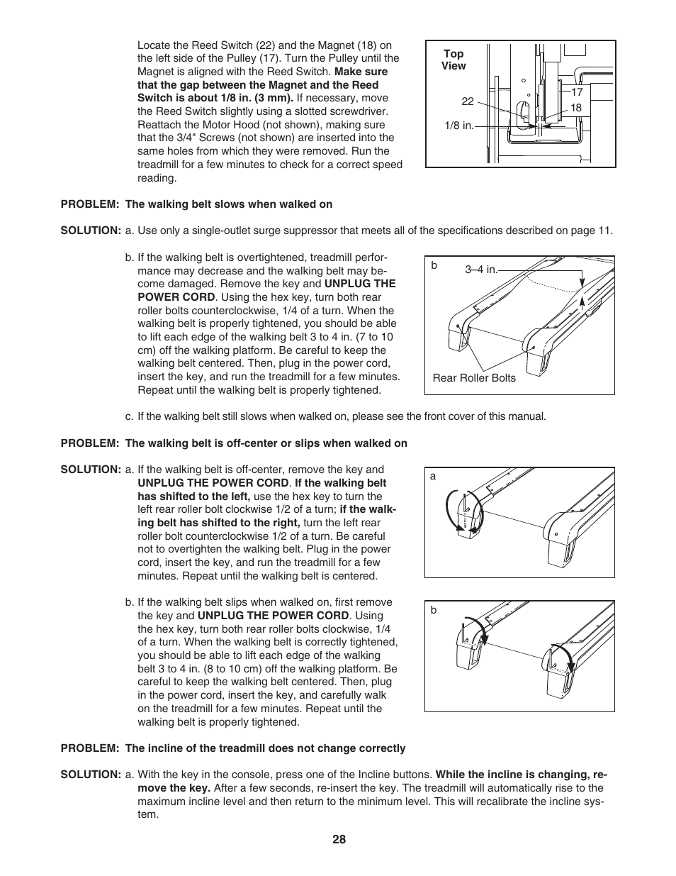 NordicTrack C2400 30703.0 User Manual | Page 28 / 36