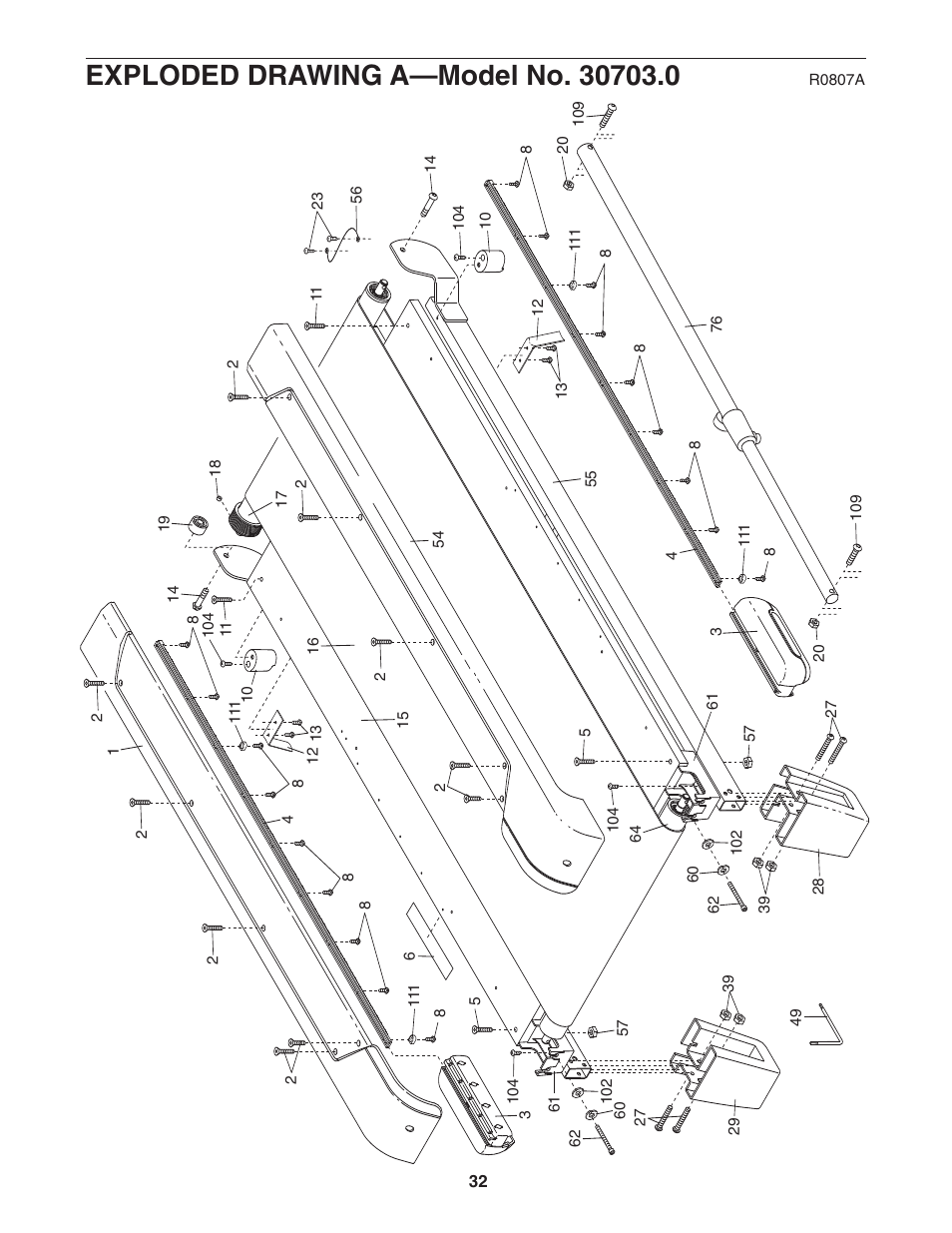 NordicTrack C2400 30703.0 User Manual | Page 32 / 36