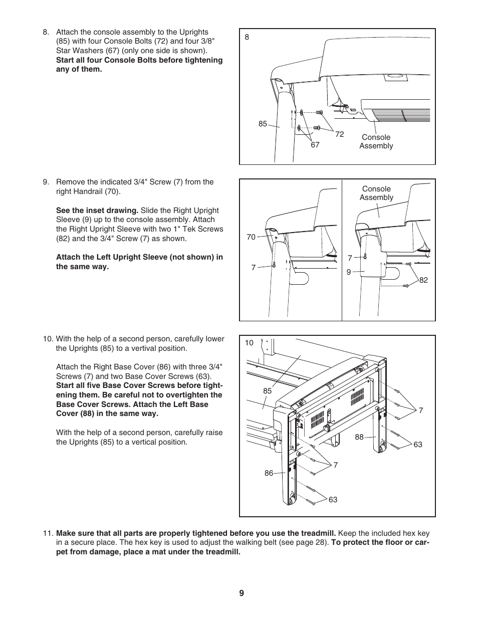 NordicTrack C2400 30703.0 User Manual | Page 9 / 36