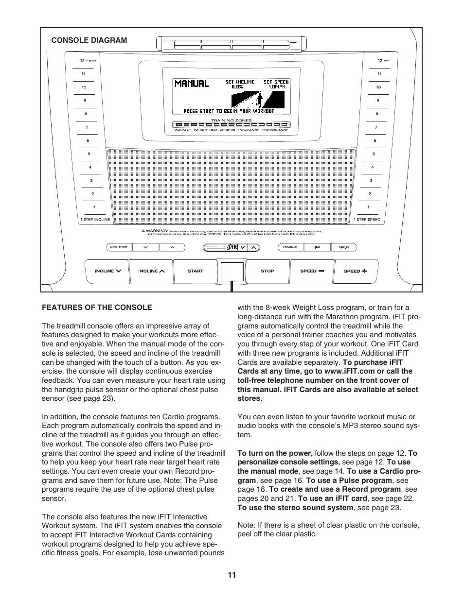 NordicTrack APEX 6500 NTL18907.0 User Manual | Page 11 / 36