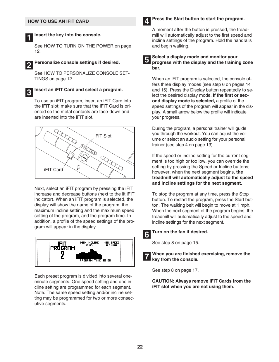 NordicTrack APEX 6500 NTL18907.0 User Manual | Page 22 / 36