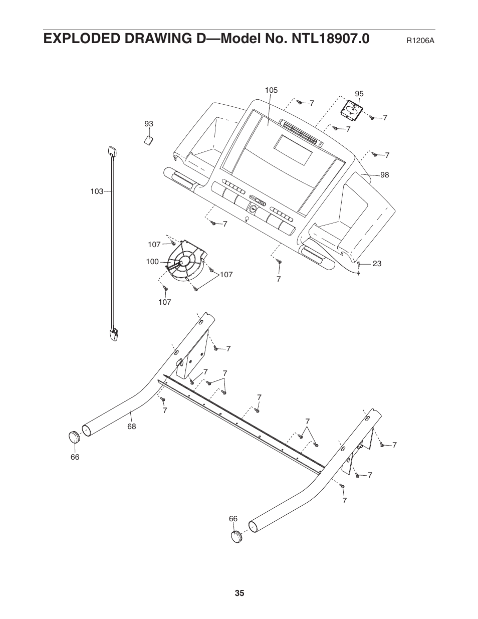 NordicTrack APEX 6500 NTL18907.0 User Manual | Page 35 / 36