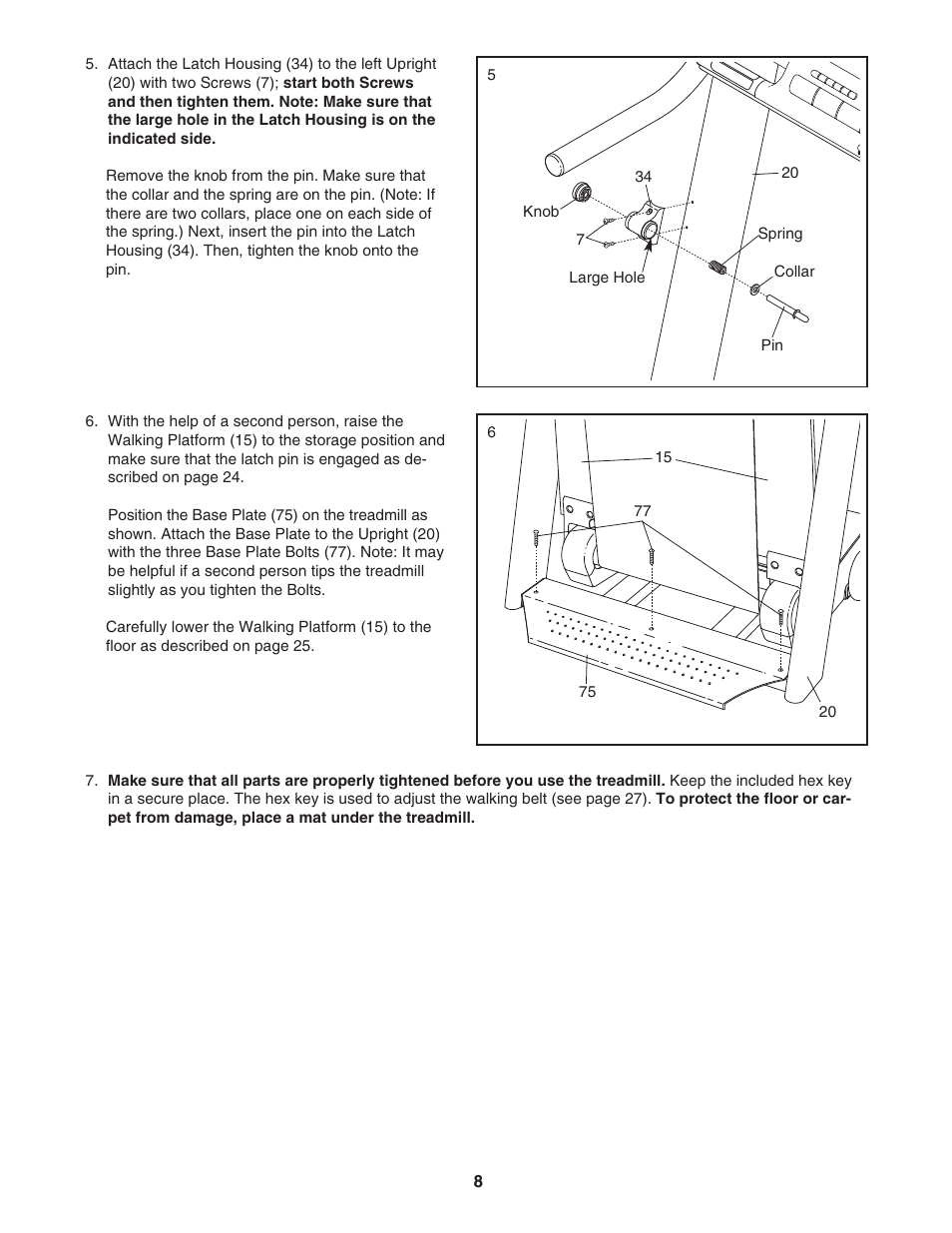 NordicTrack APEX 6500 NTL18907.0 User Manual | Page 8 / 36