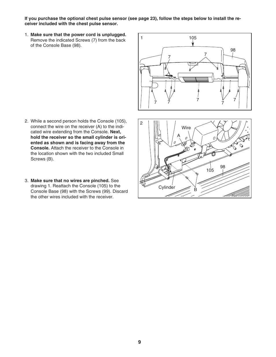 NordicTrack APEX 6500 NTL18907.0 User Manual | Page 9 / 36