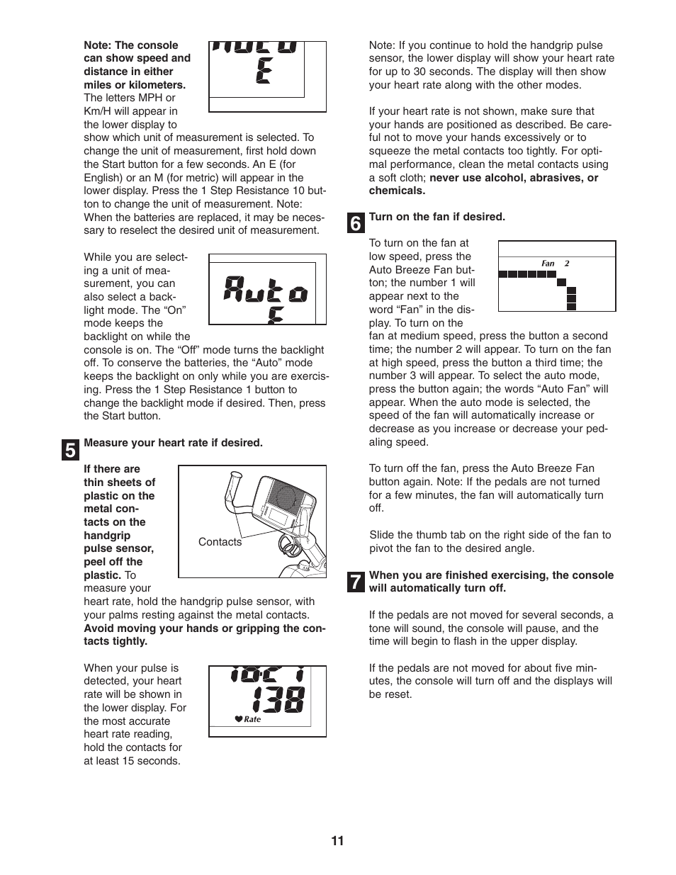 NordicTrack NTC4015.0 User Manual | Page 11 / 24