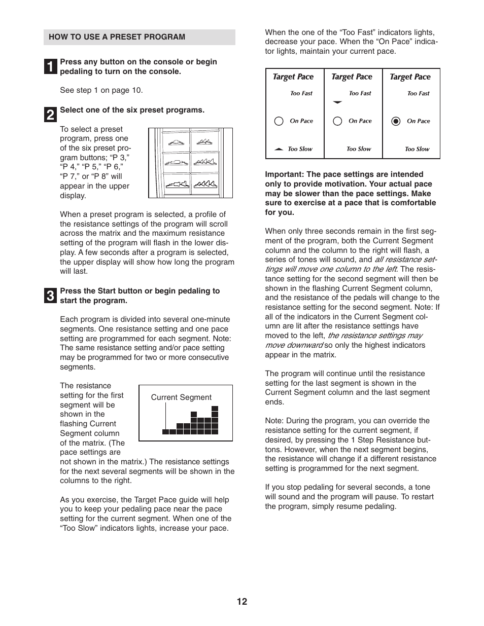 NordicTrack NTC4015.0 User Manual | Page 12 / 24