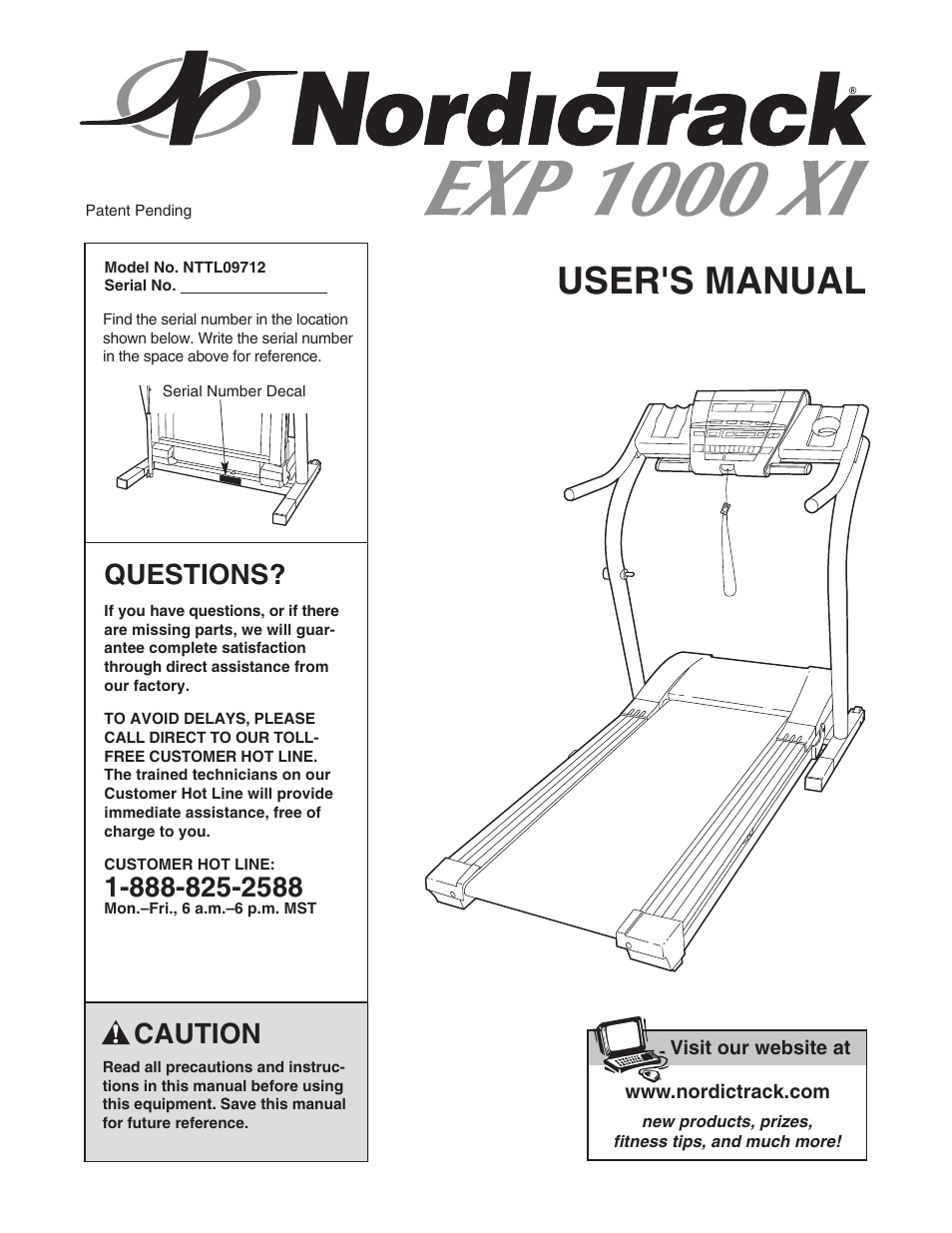 NordicTrack NTTL09712 User Manual | 30 pages