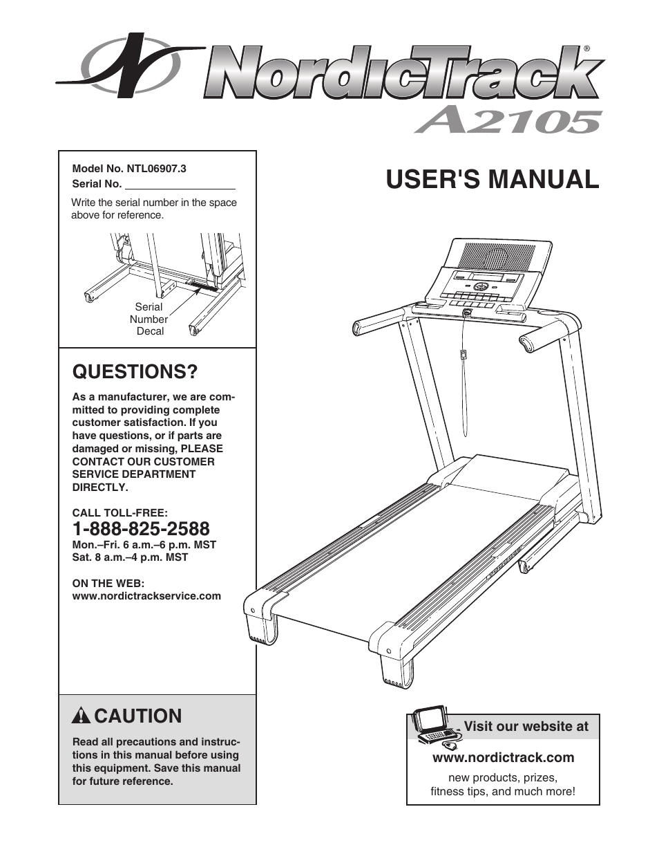 NordicTrack NTL06907.3 User Manual | 36 pages