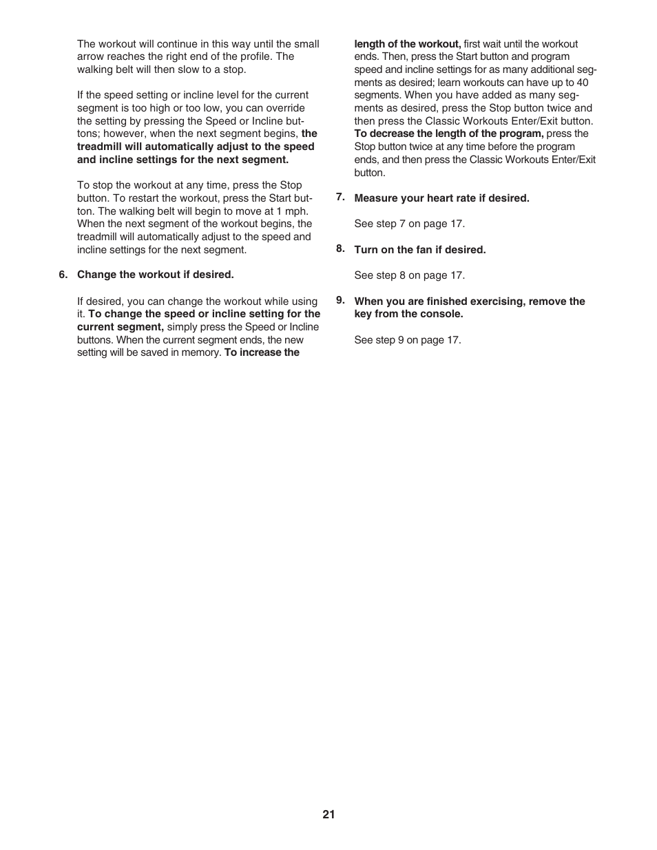 NordicTrack NTL06907.3 User Manual | Page 21 / 36