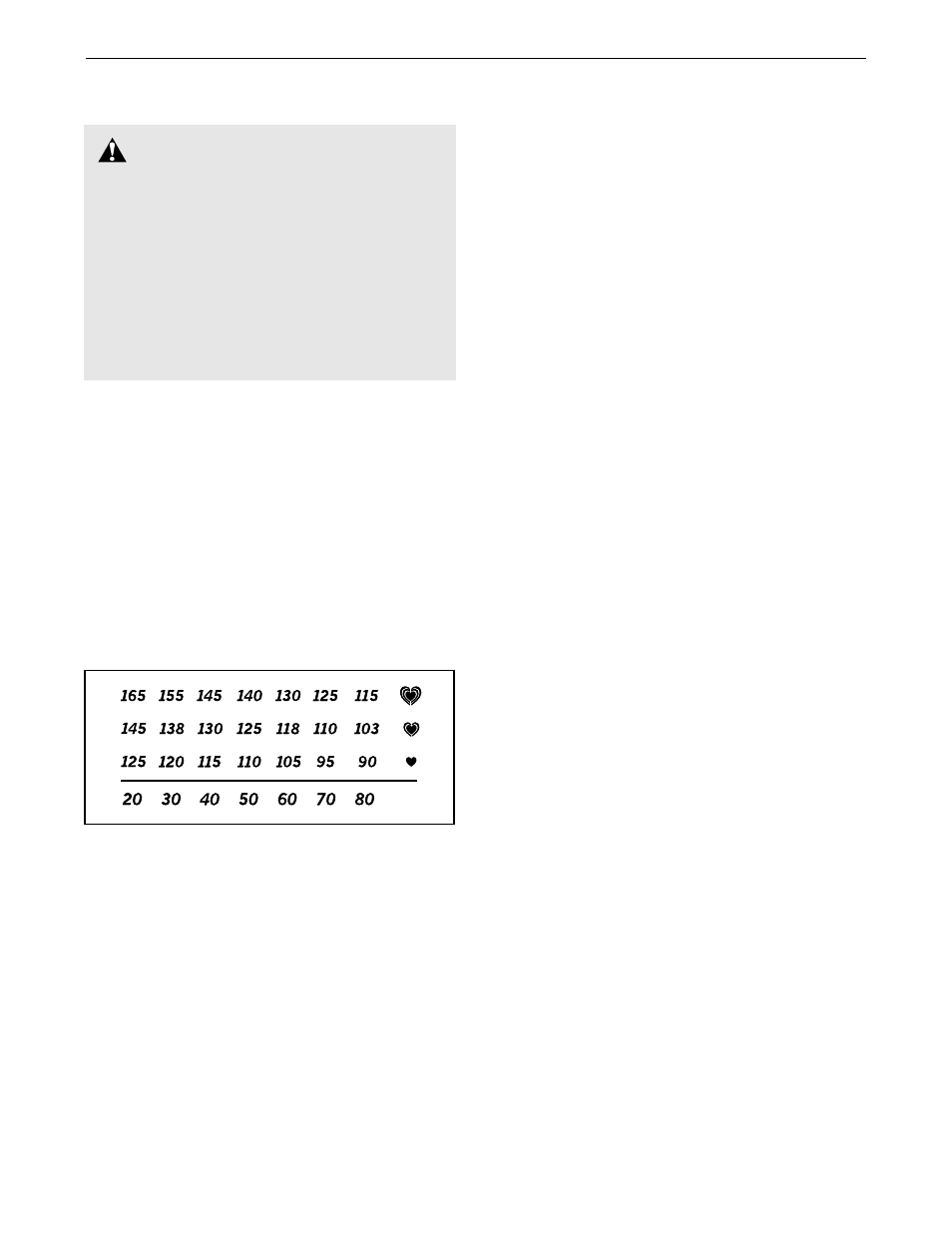 Conditioning guidelines, Warning | NordicTrack NEL09940 User Manual | Page 23 / 28