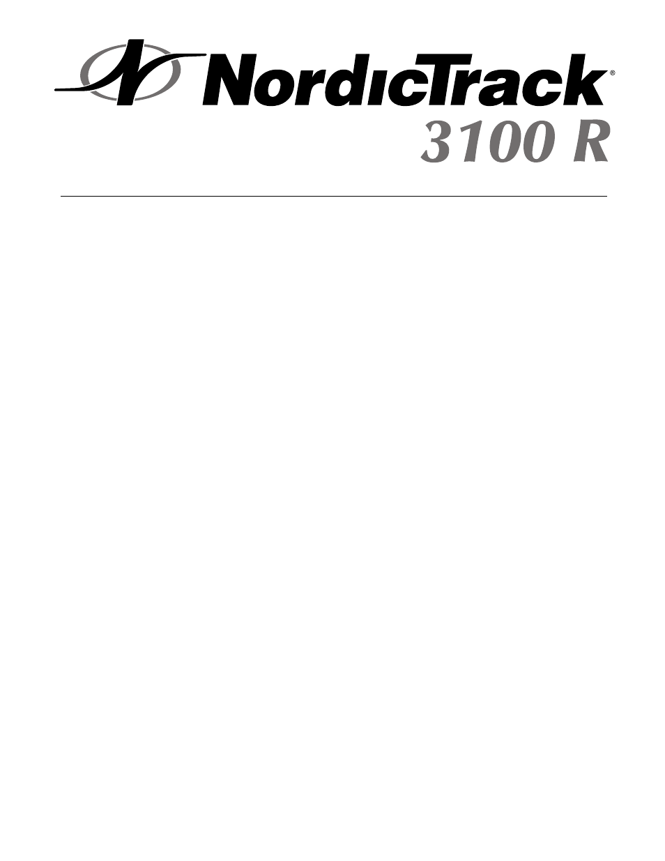 NordicTrack 3100 R NTL15921 User Manual | Page 2 / 34