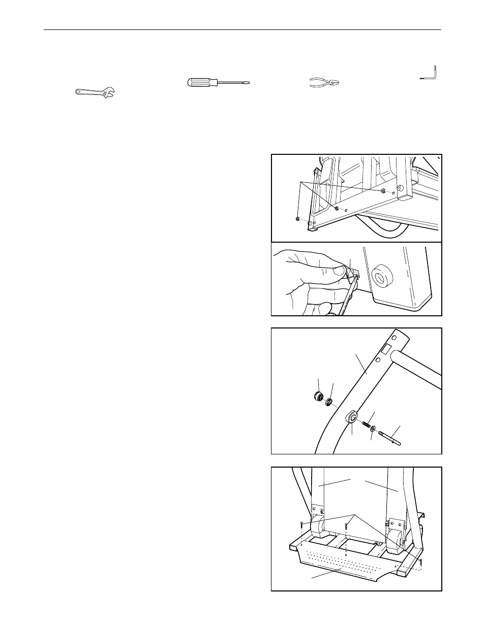 Assembly | NordicTrack 3100 R NTL15921 User Manual | Page 6 / 34