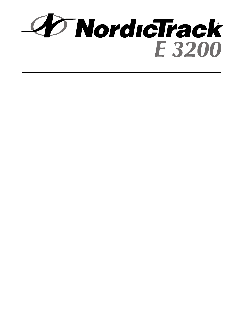 NordicTrack E 3200 NTL16920 User Manual | Page 2 / 34
