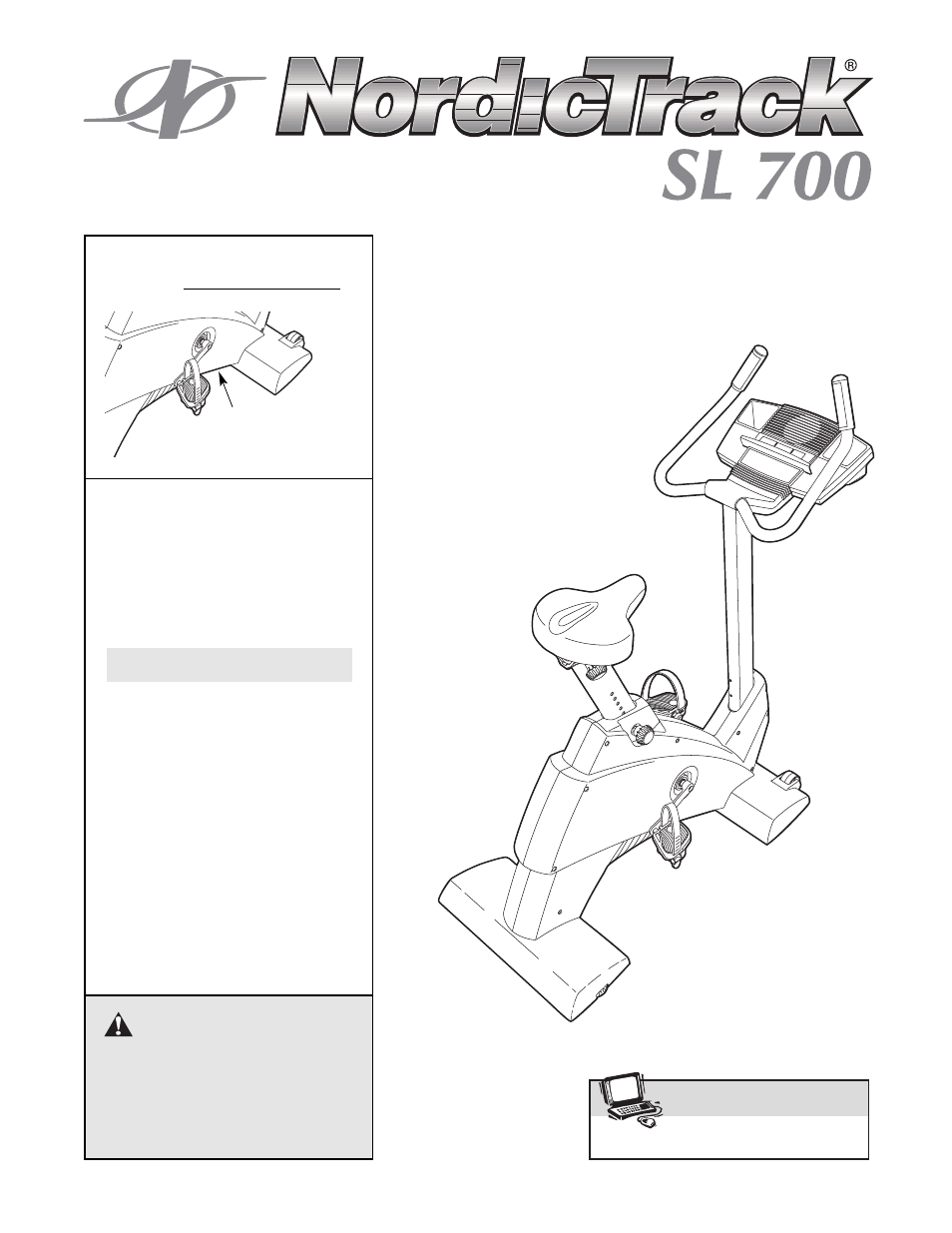 NordicTrack SL 700 NTCCC59021 User Manual | 24 pages