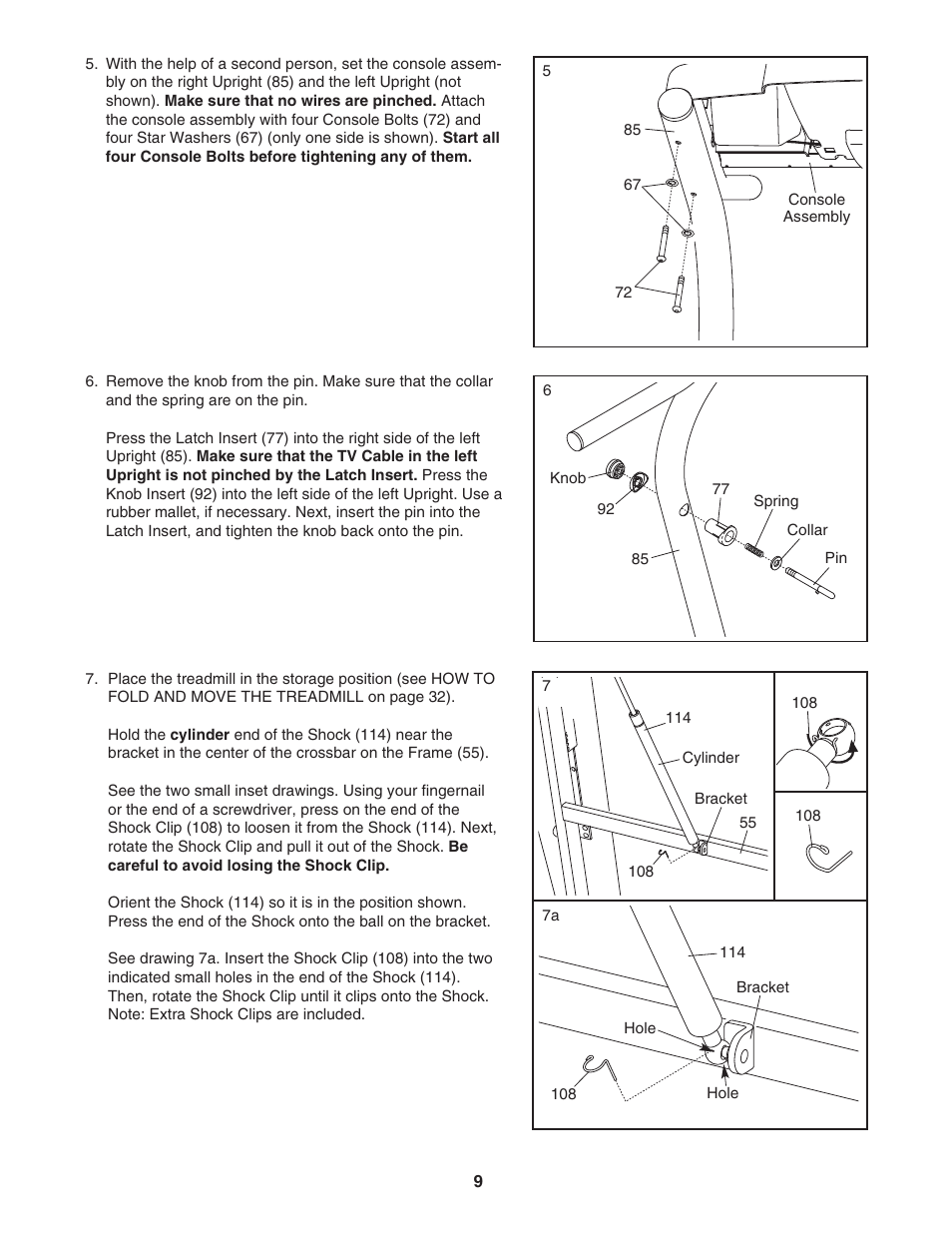 NordicTrack TREADMILL NTL14905.3 User Manual | Page 9 / 42