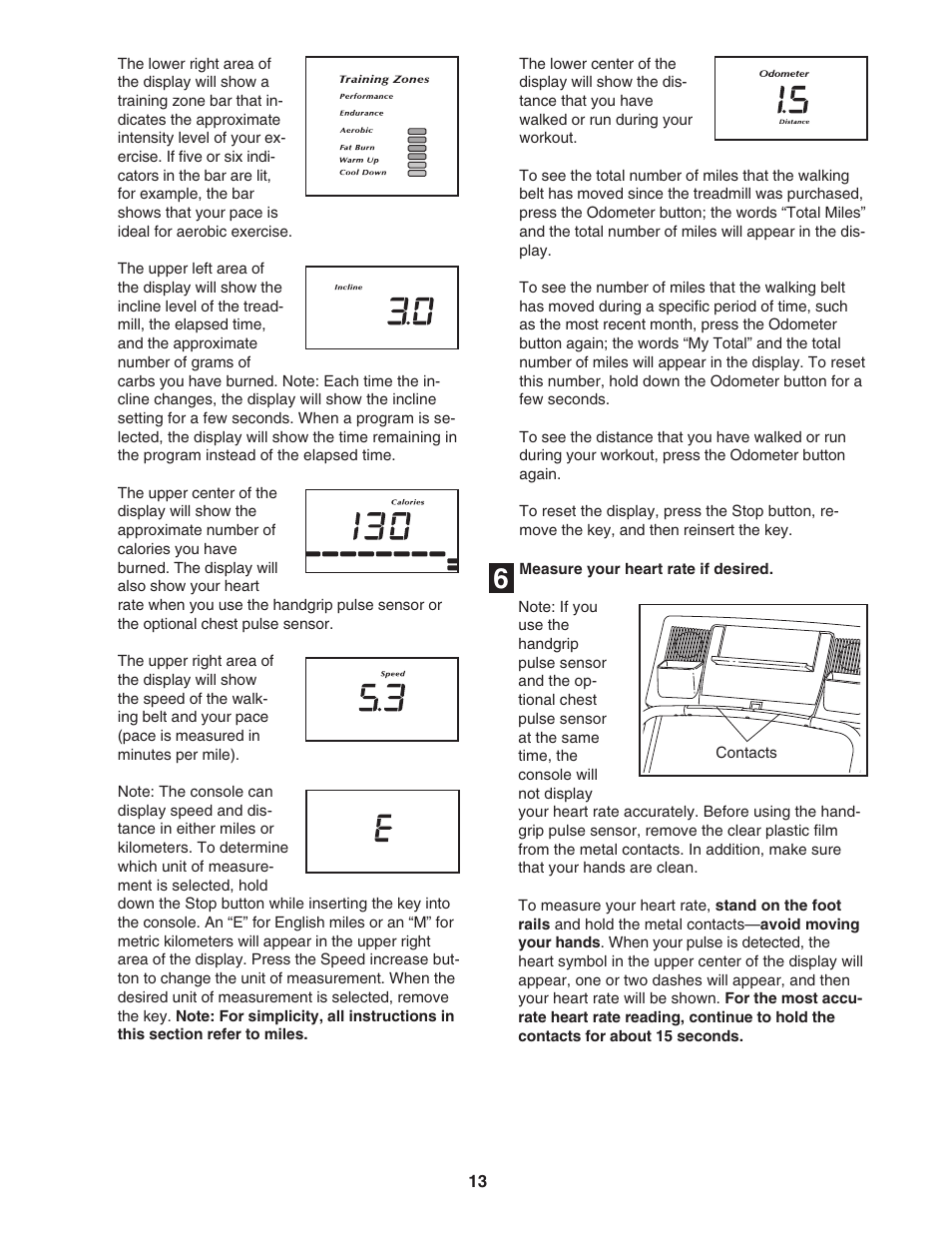 NordicTrack C2050 NTL10951 User Manual | Page 13 / 34