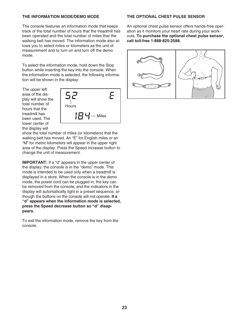 NordicTrack C2050 NTL10951 User Manual | Page 23 / 34