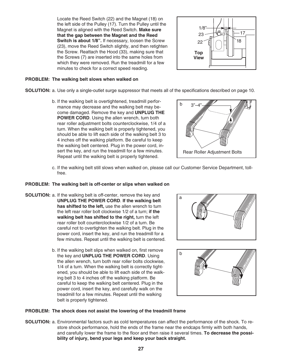 NordicTrack C2050 NTL10951 User Manual | Page 27 / 34