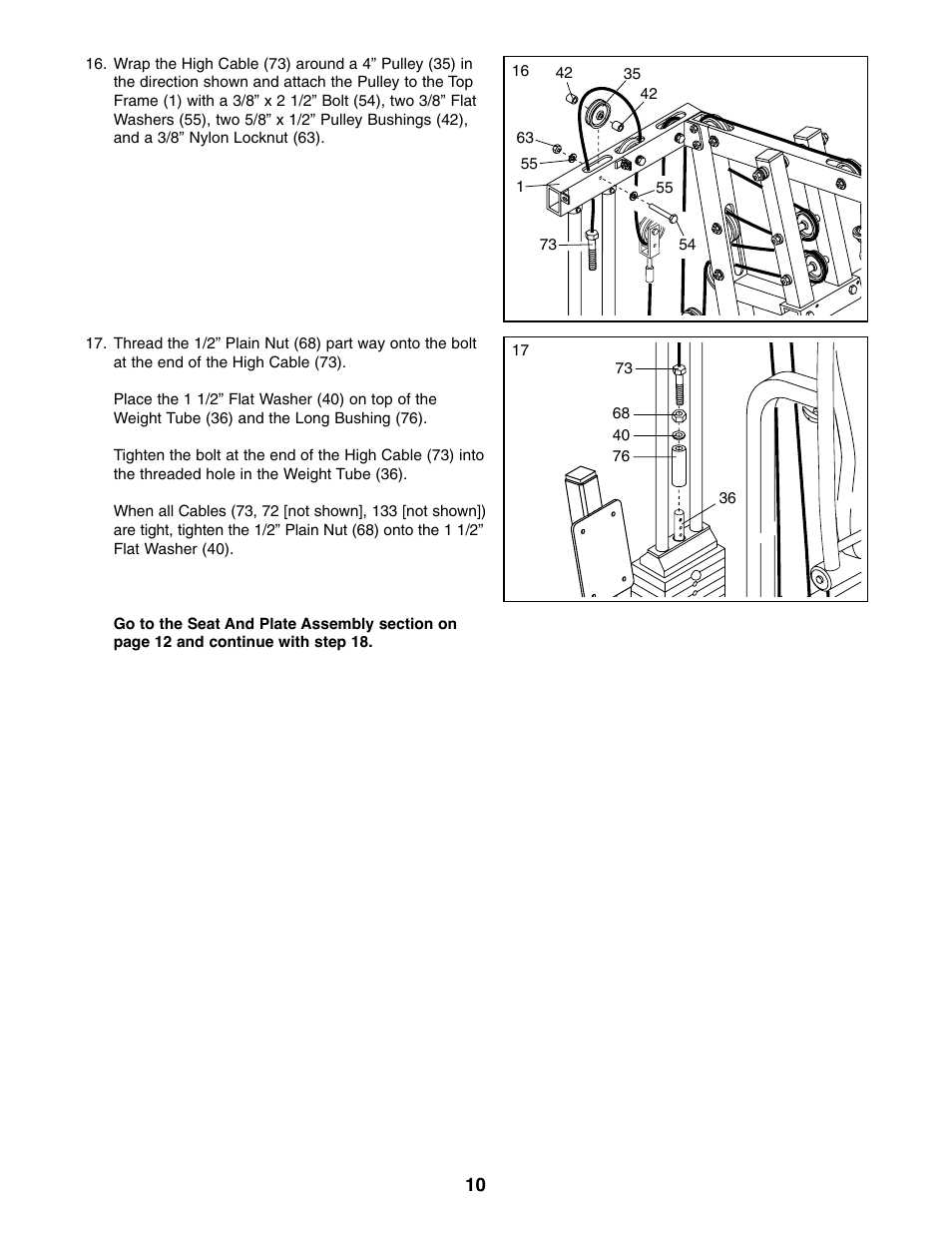 NordicTrack NTSA03990 User Manual | Page 10 / 16