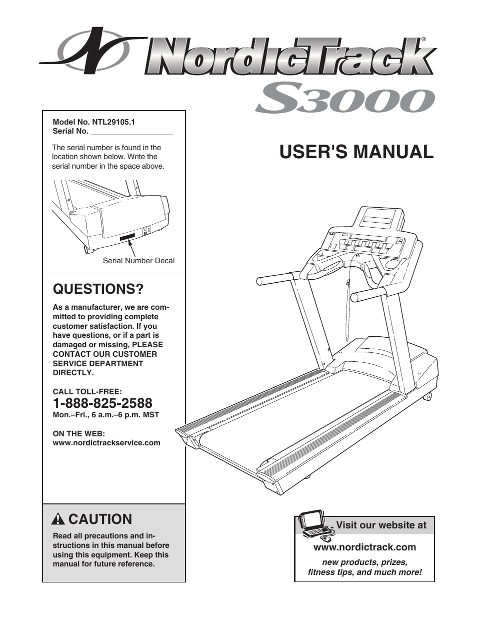 NordicTrack NTL29105.1 User Manual | 32 pages