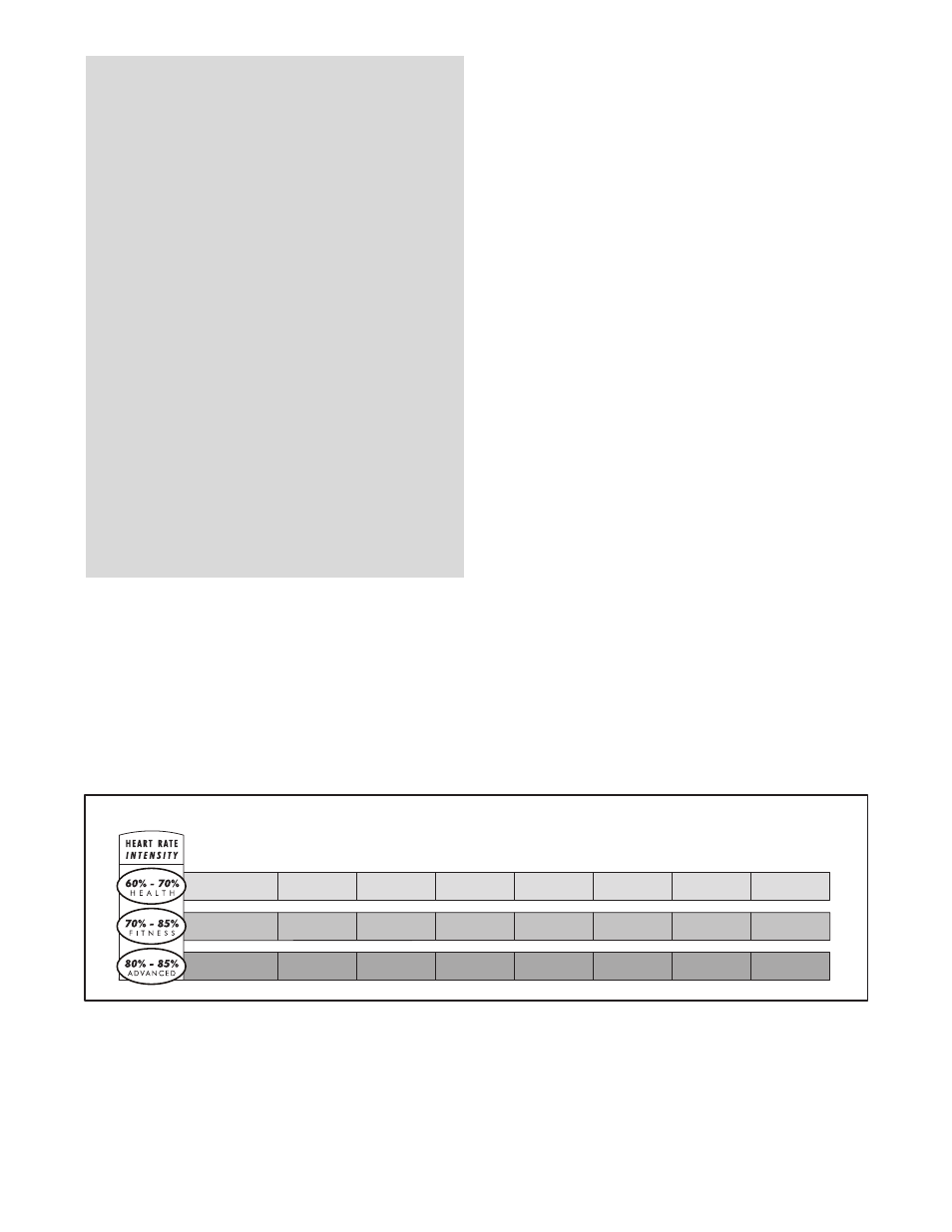 Heart rate intensity | NordicTrack CTK65020 User Manual | Page 39 / 47