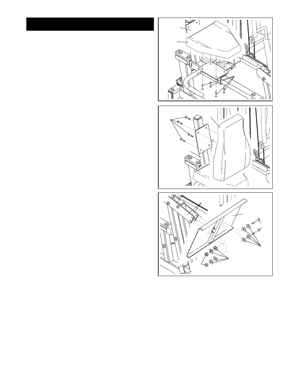 Seat and plate assembly | NordicTrack NTSA03991 User Manual | Page 12 / 16