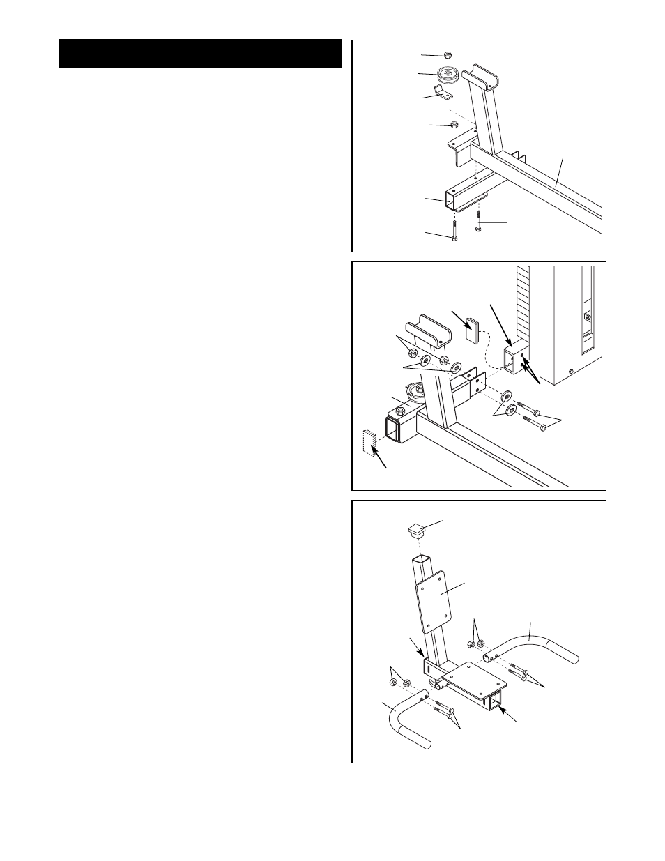 Frame assembly | NordicTrack NTSA03991 User Manual | Page 6 / 16