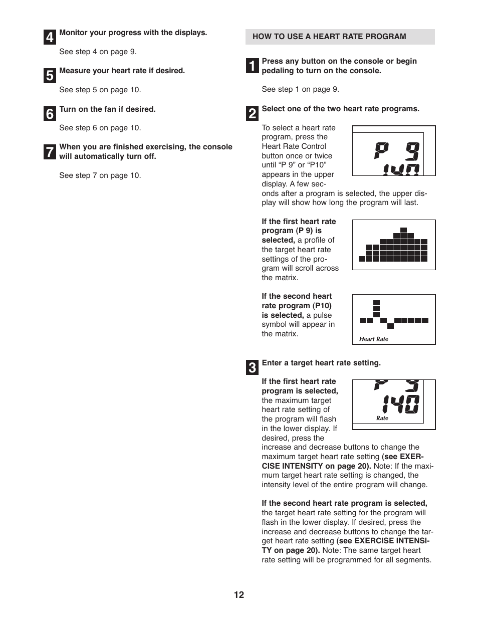 NordicTrack CX 938 elliptical exerciser 30621.0 User Manual | Page 12 / 24