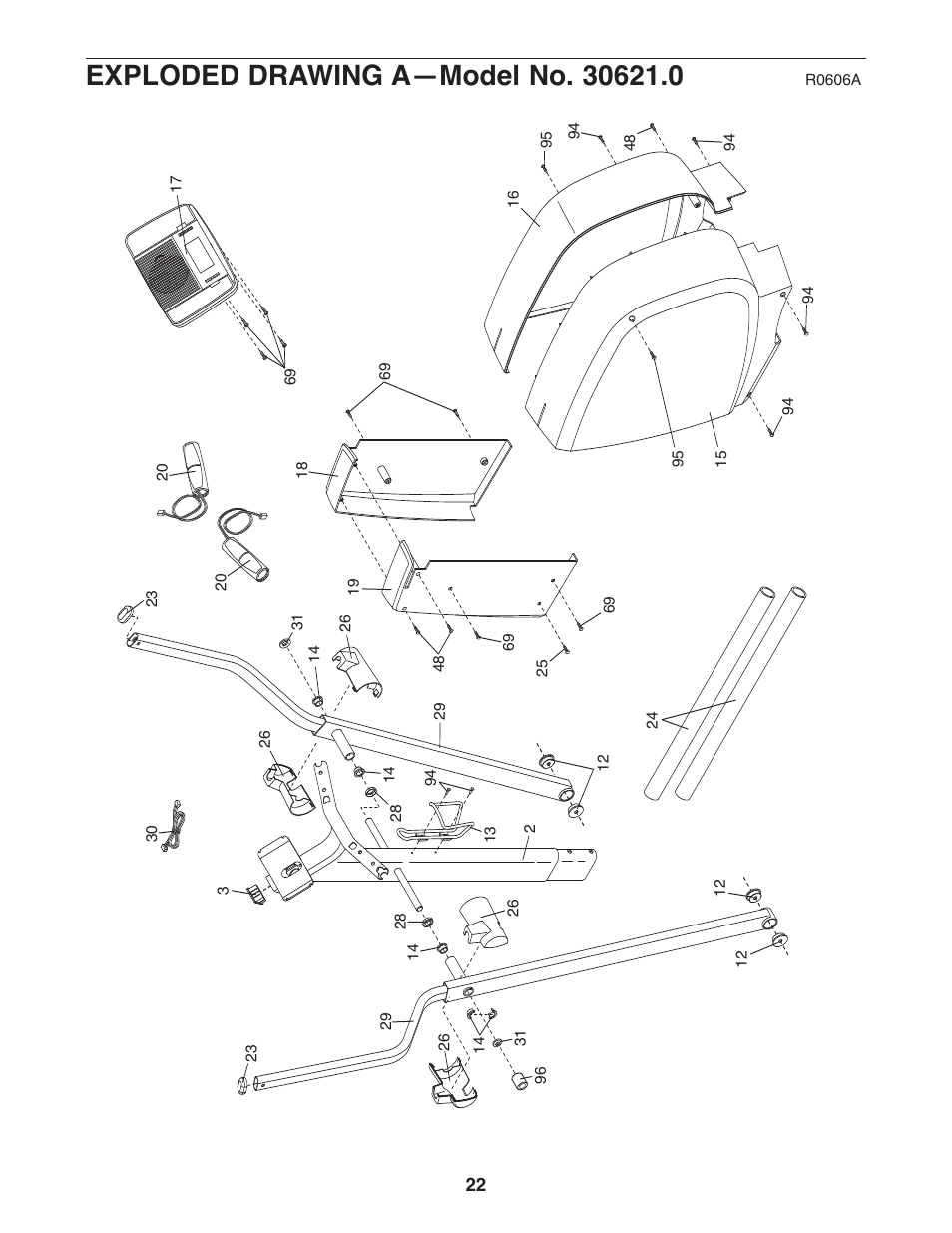 NordicTrack CX 938 elliptical exerciser 30621.0 User Manual | Page 22 / 24