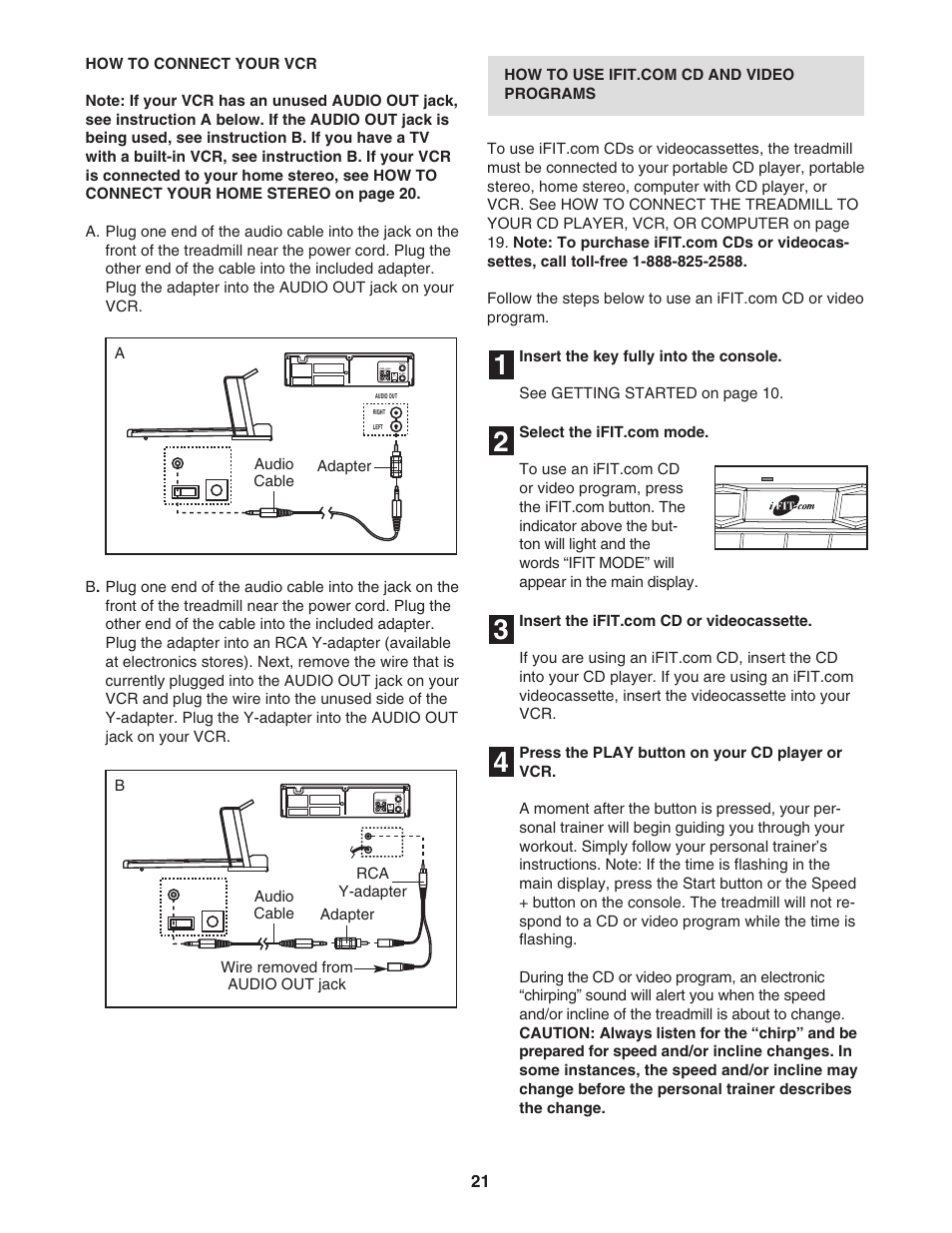 NordicTrack 4300 R NTL15941 User Manual | Page 21 / 34