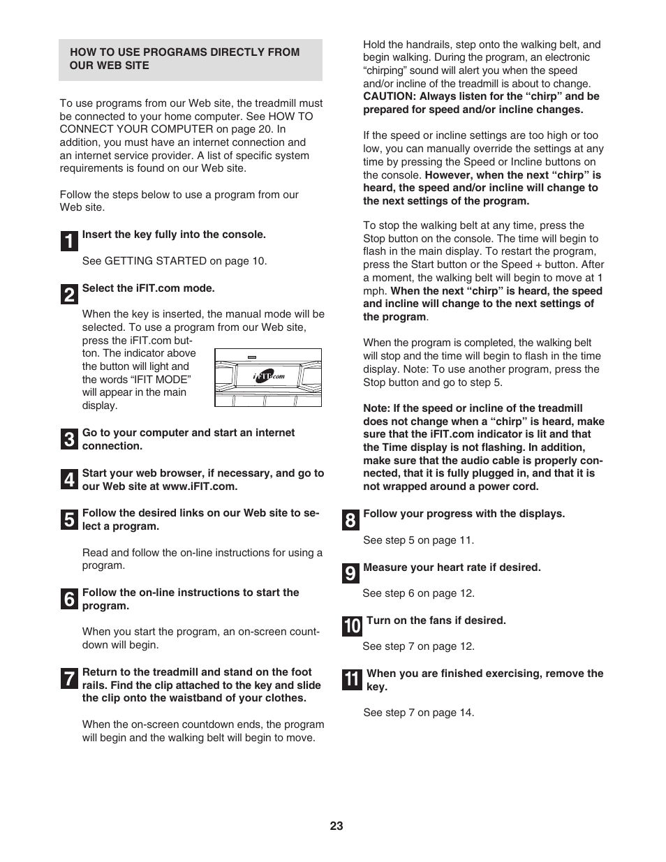 NordicTrack 4300 R NTL15941 User Manual | Page 23 / 34